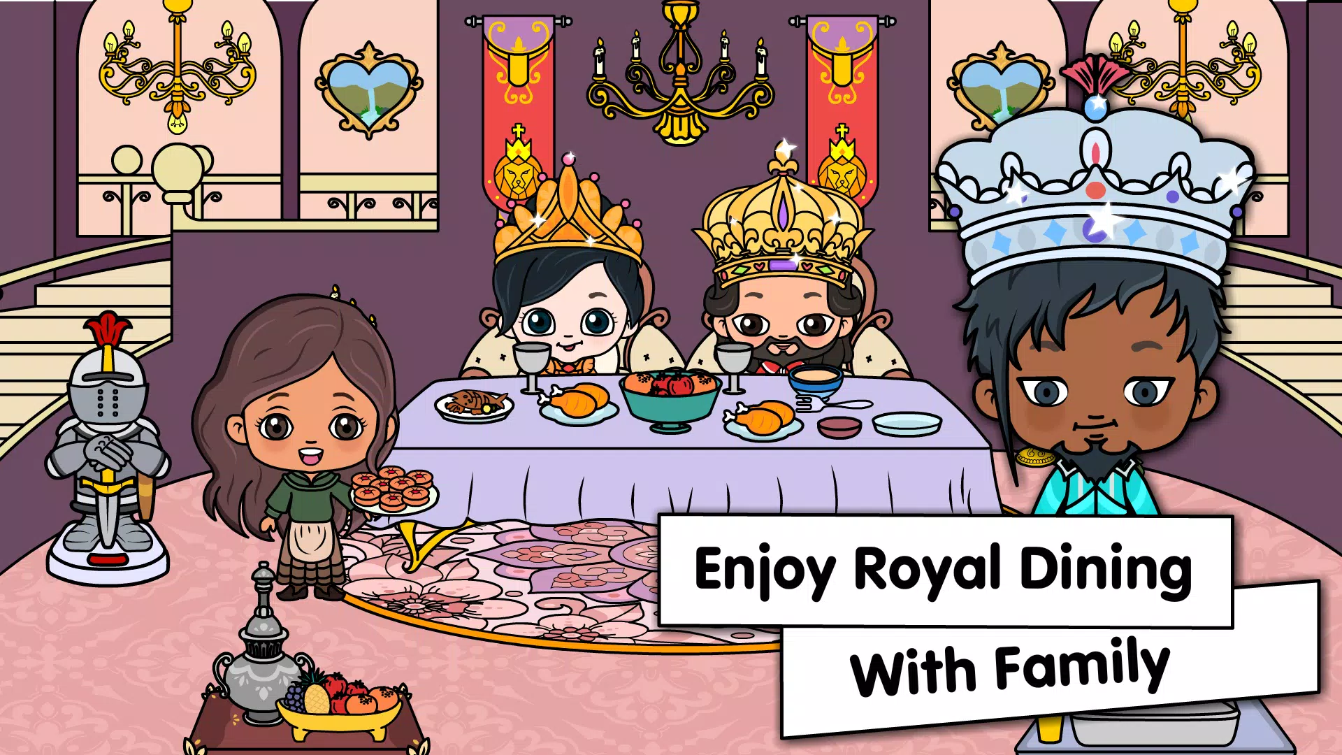 Tizi Town Princess Castle Game 스크린샷 1