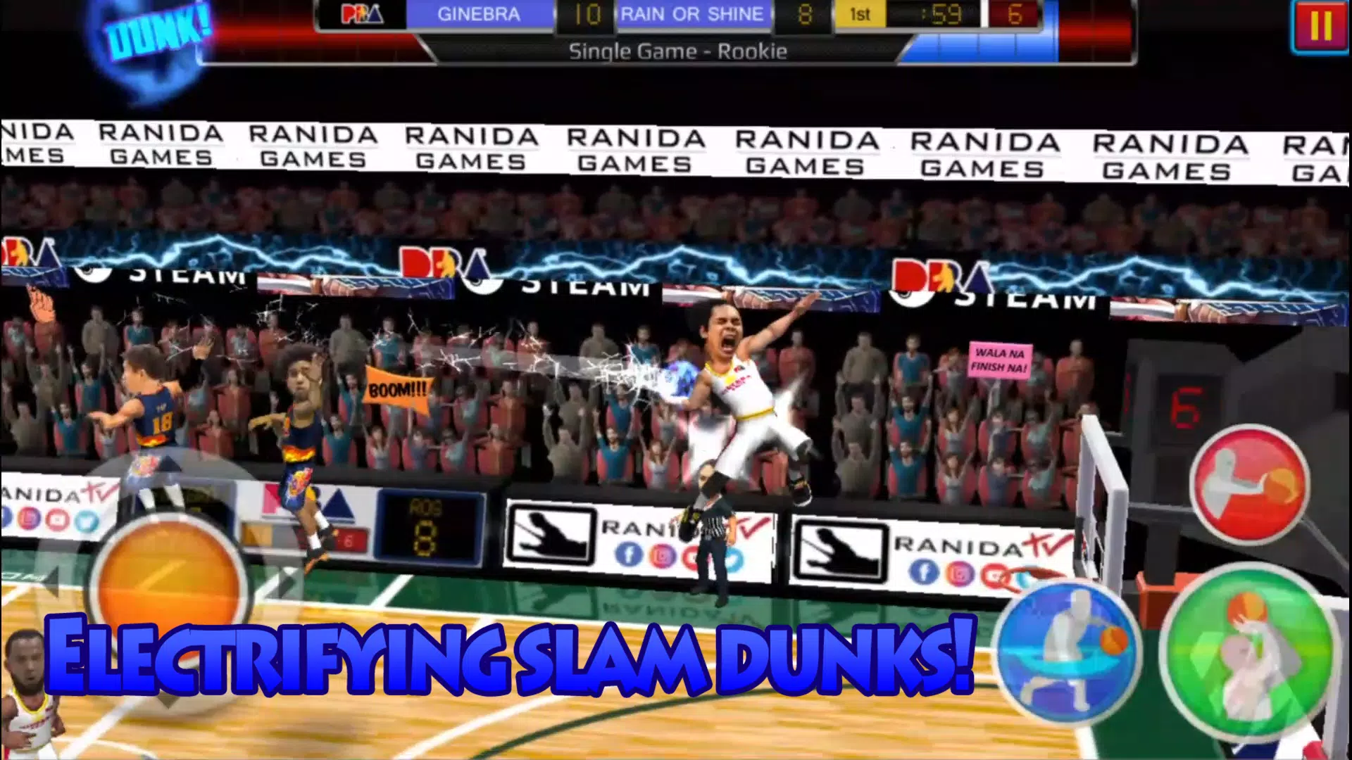 Basketball Slam! Capture d'écran 1