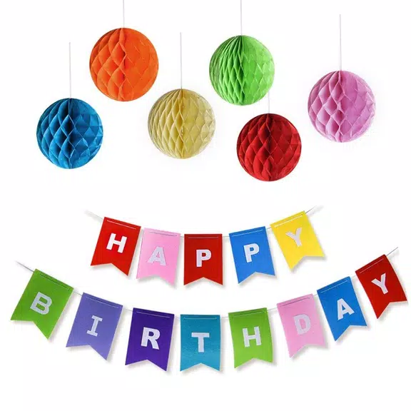 Party Banner Bunting Maker 스크린샷 0