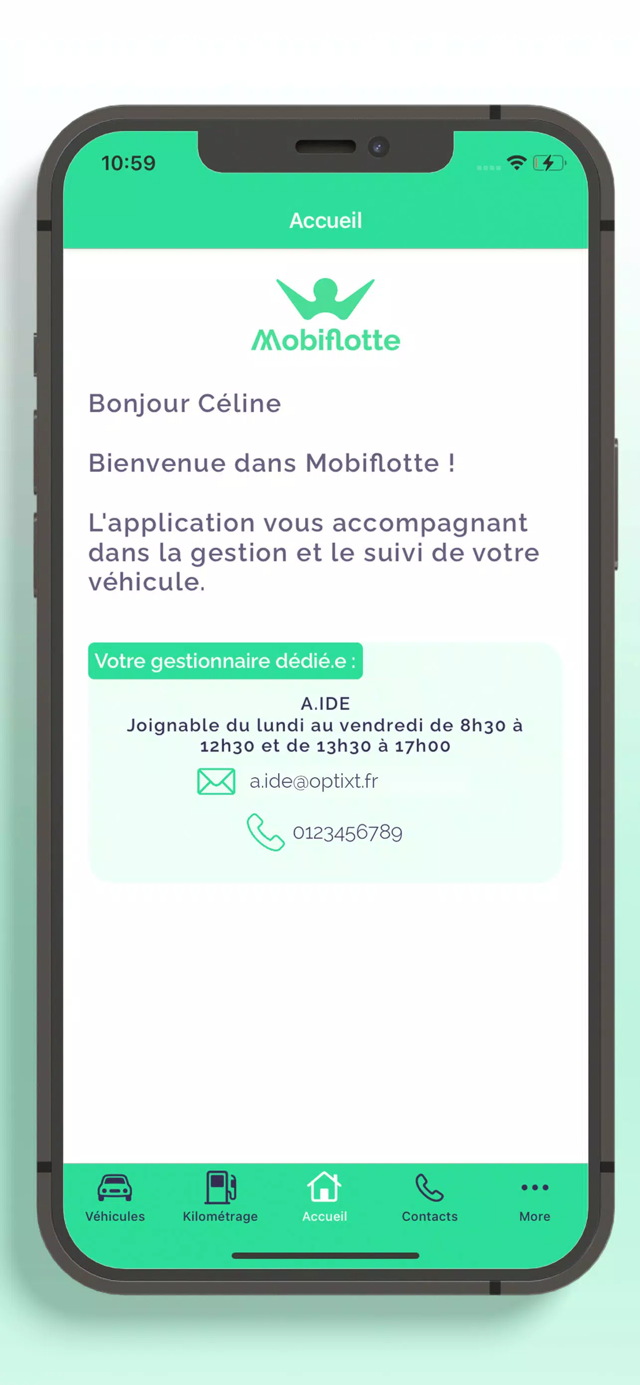 Mobiflotte Captura de pantalla 1