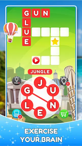 Word Travels Crossword Puzzle應用截圖第2張