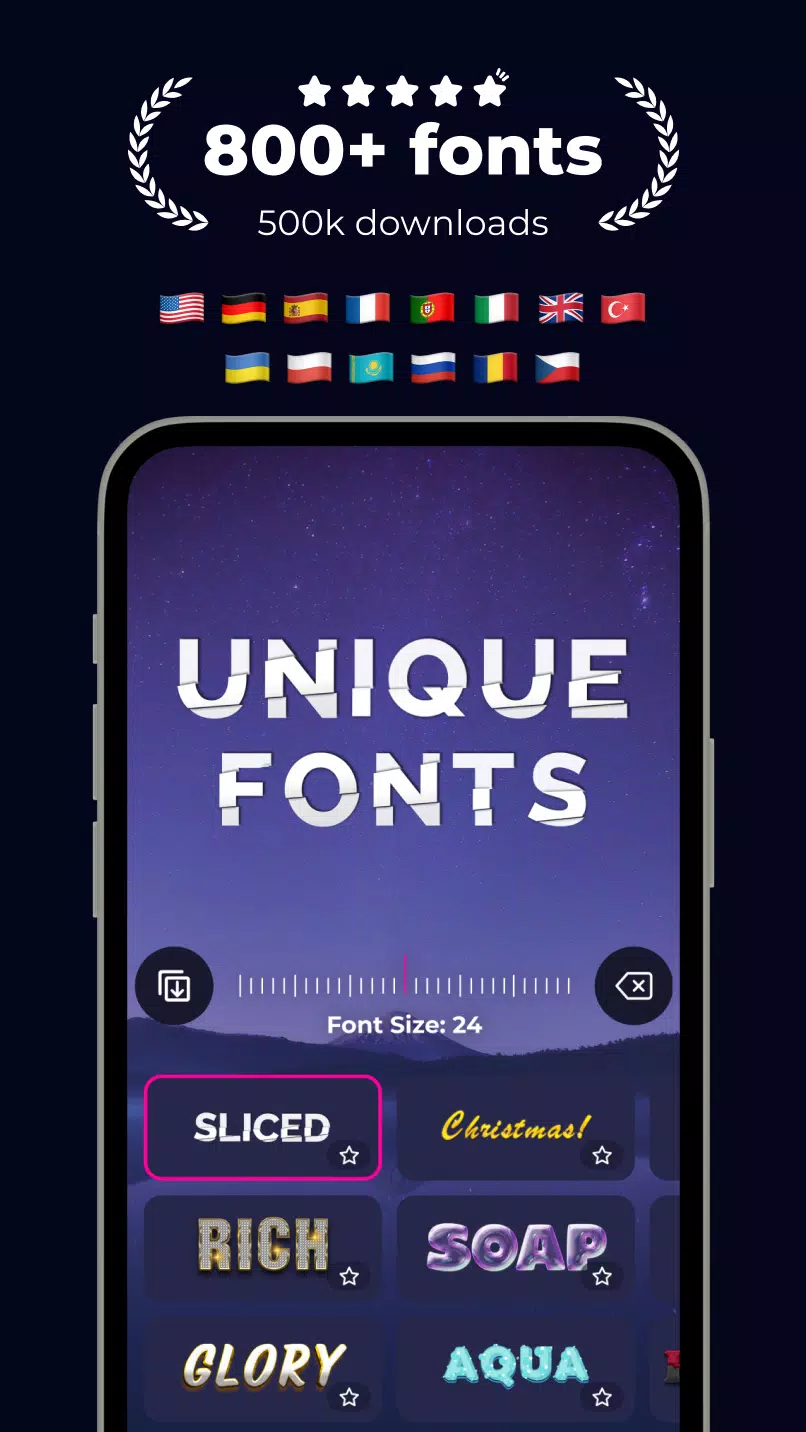 Fonts & Stickers. Add text應用截圖第3張