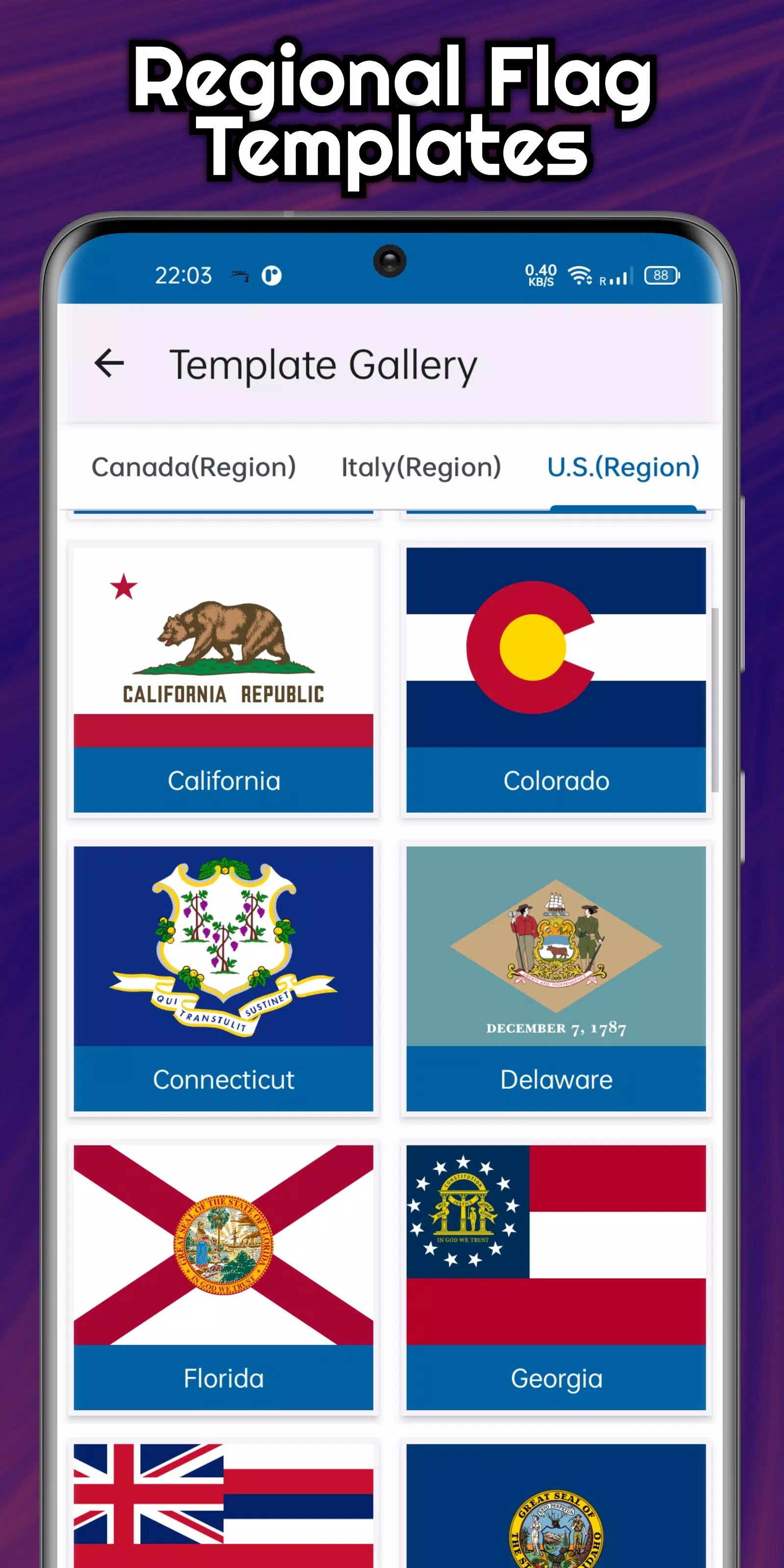 A+ Flag Maker Captura de pantalla 2