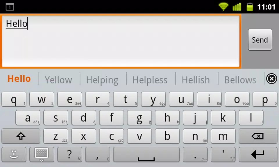French for AnySoftKeyboard Captura de pantalla 0
