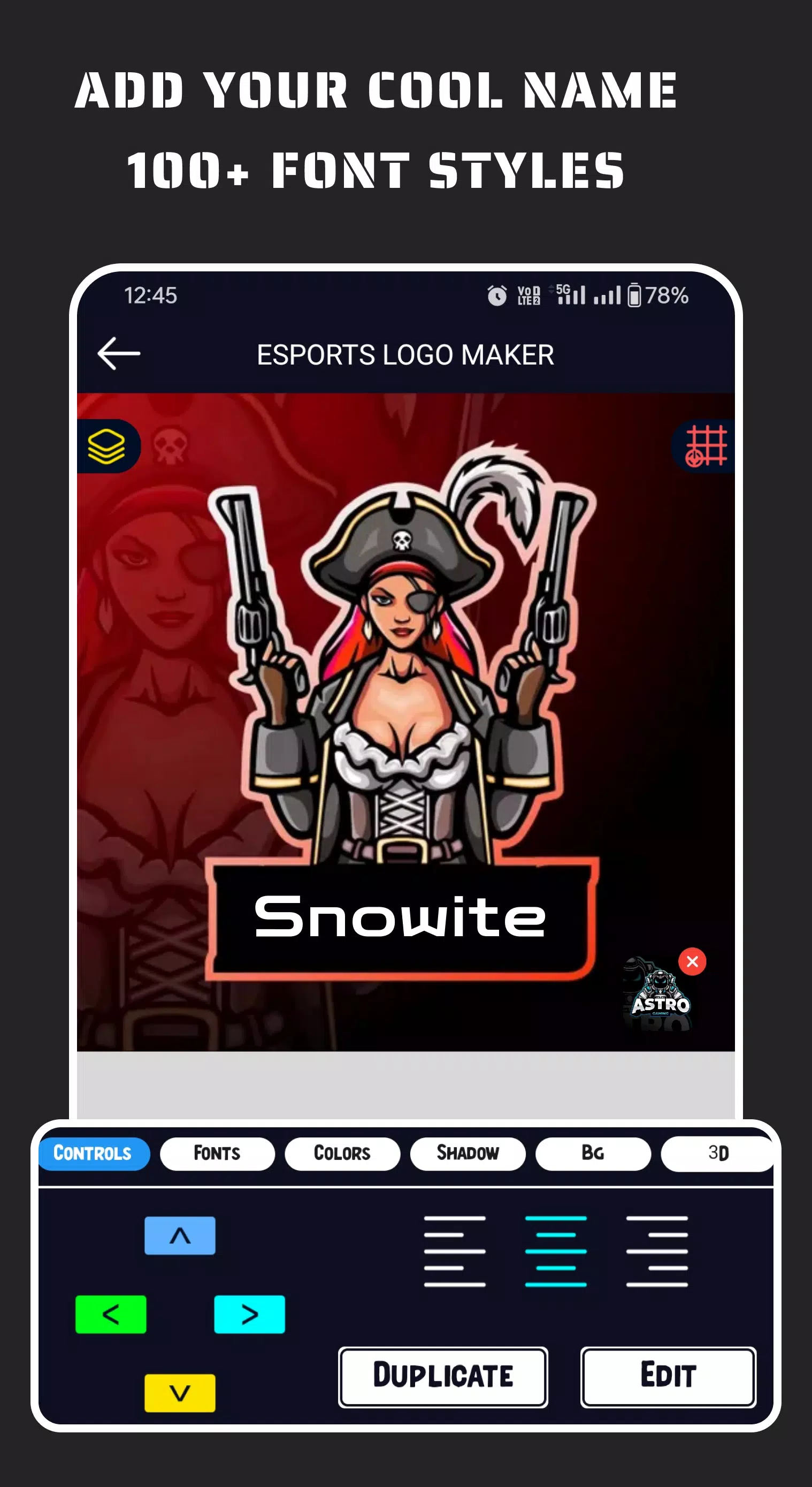 Esportify: Gaming Logo Maker スクリーンショット 2