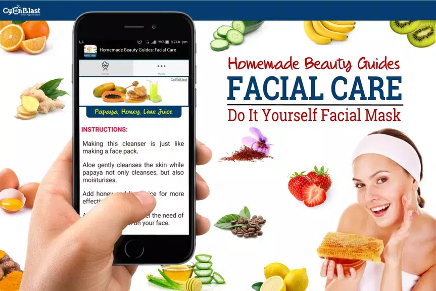 Homemade Beauty: Facial Care Скриншот 2