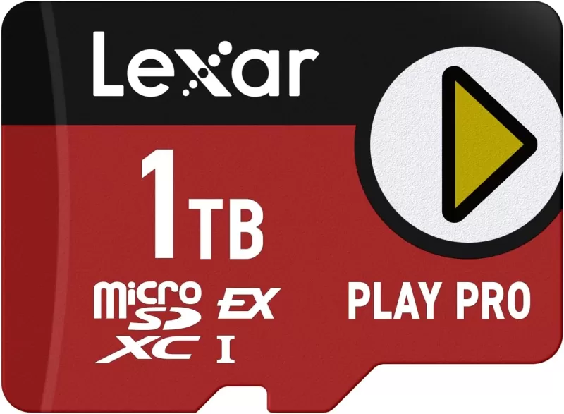 Switch 2 Compatible Lexar 1TB Play PRO microSDXC Express Card