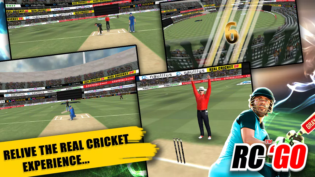 Real Cricket™ GO Capture d'écran 3