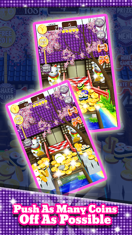 Coin Japan Pusher Fever Mania应用截图第2张