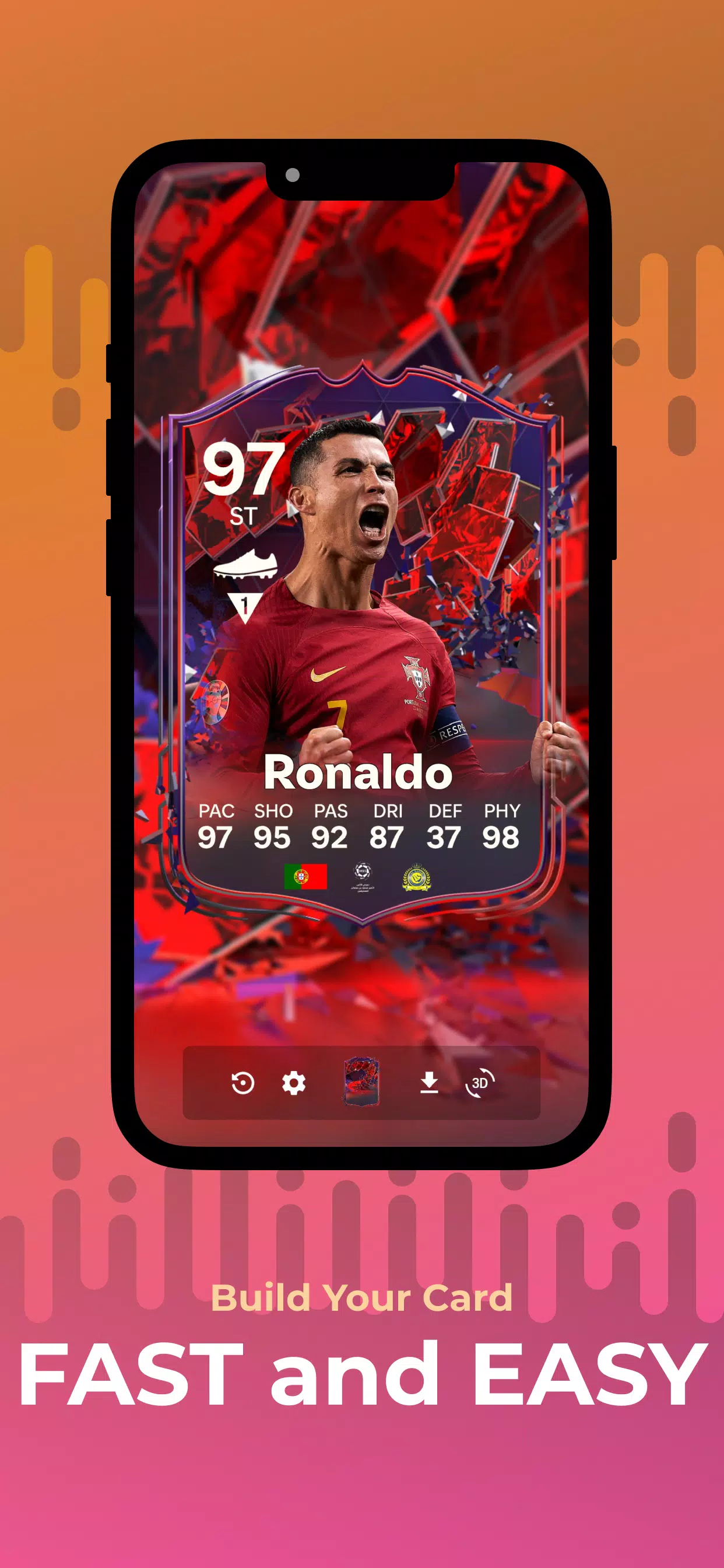 FUT Card Creator 24 Captura de tela 1