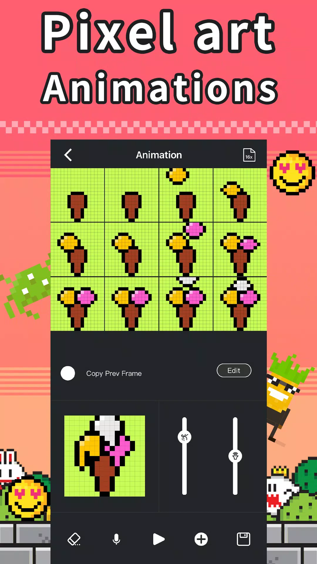 Divoom: pixel art editor Captura de tela 1