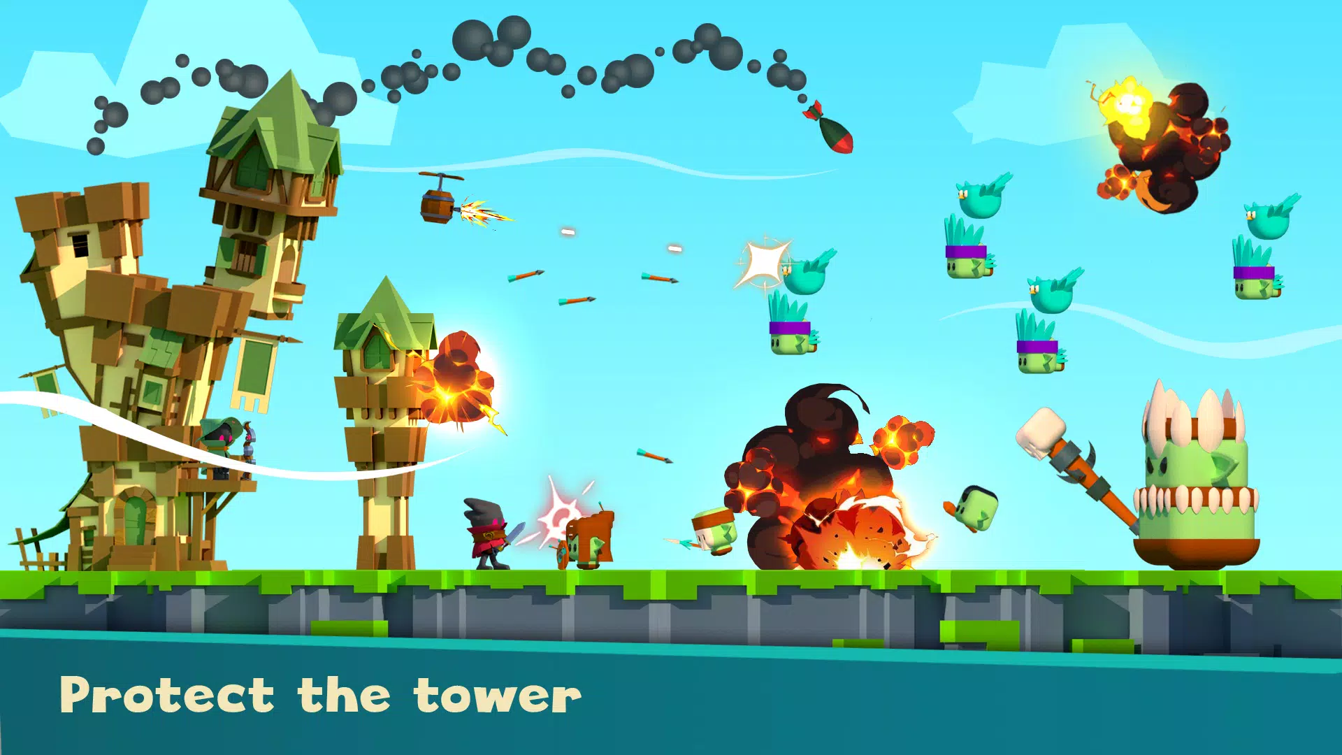 Tower Rush: Survival Defense 스크린샷 3