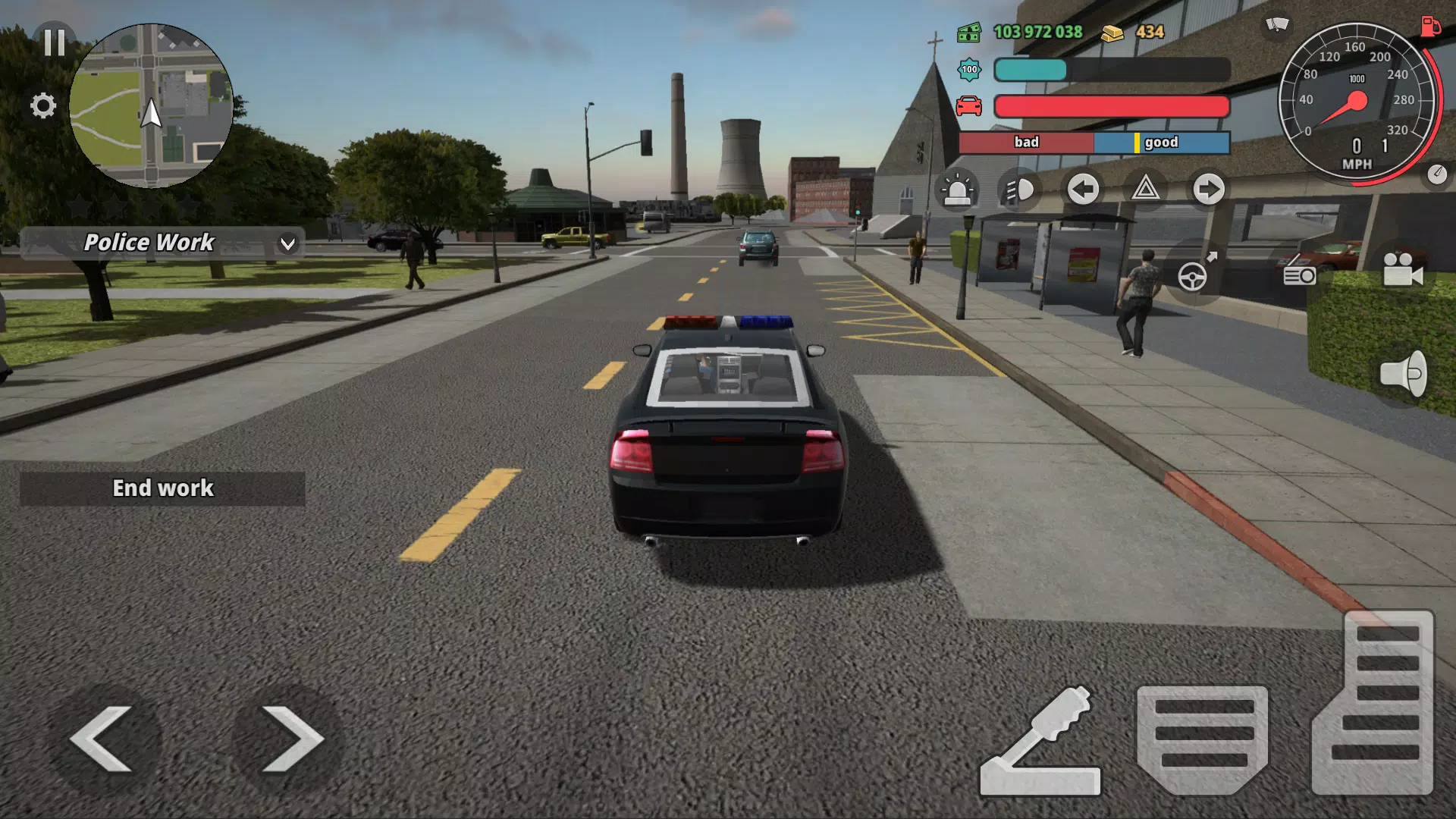 Police Cop Simulator. Gang War スクリーンショット 3