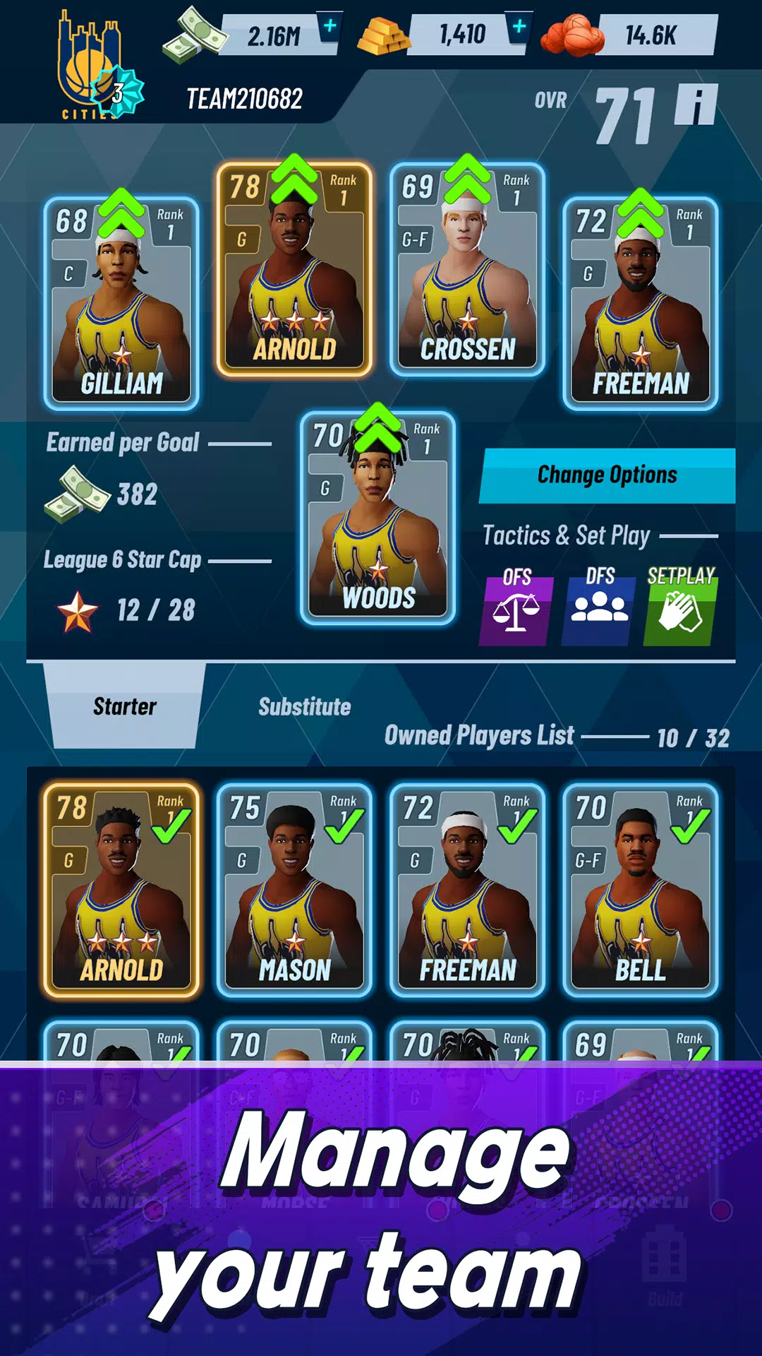 Basketball Manager 2025 Captura de tela 2