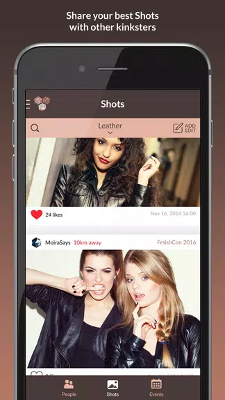 Whiplr - Messenger with Kinks! Captura de tela 2