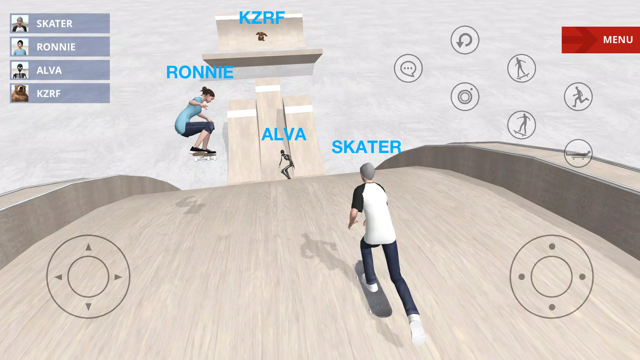 Skate Space Скриншот 0
