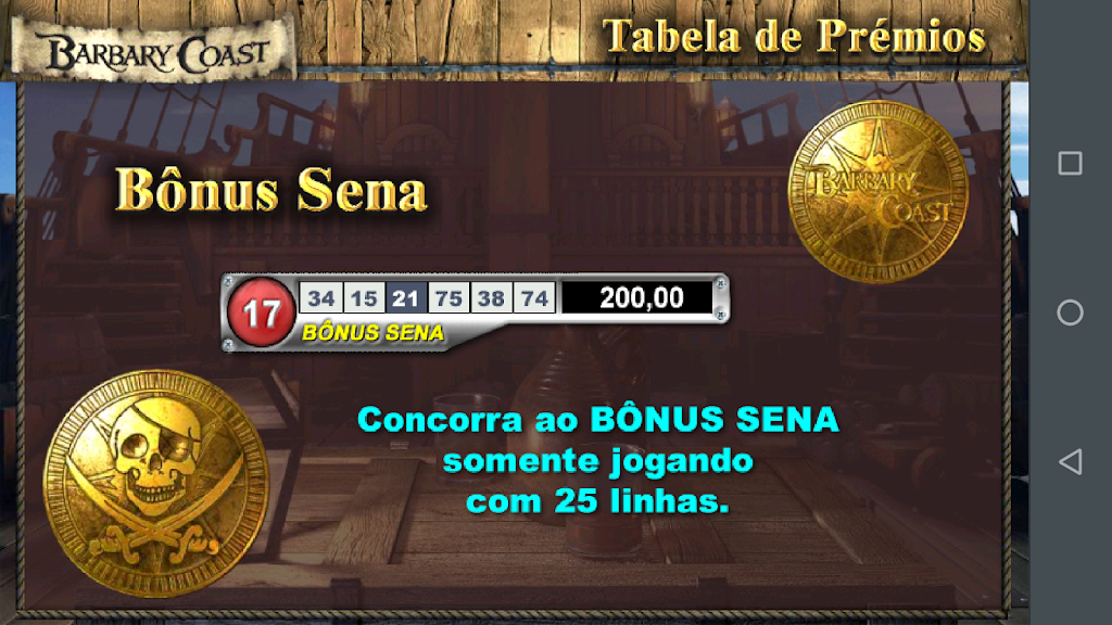 Bucaneiros Caça Níquel スクリーンショット 2