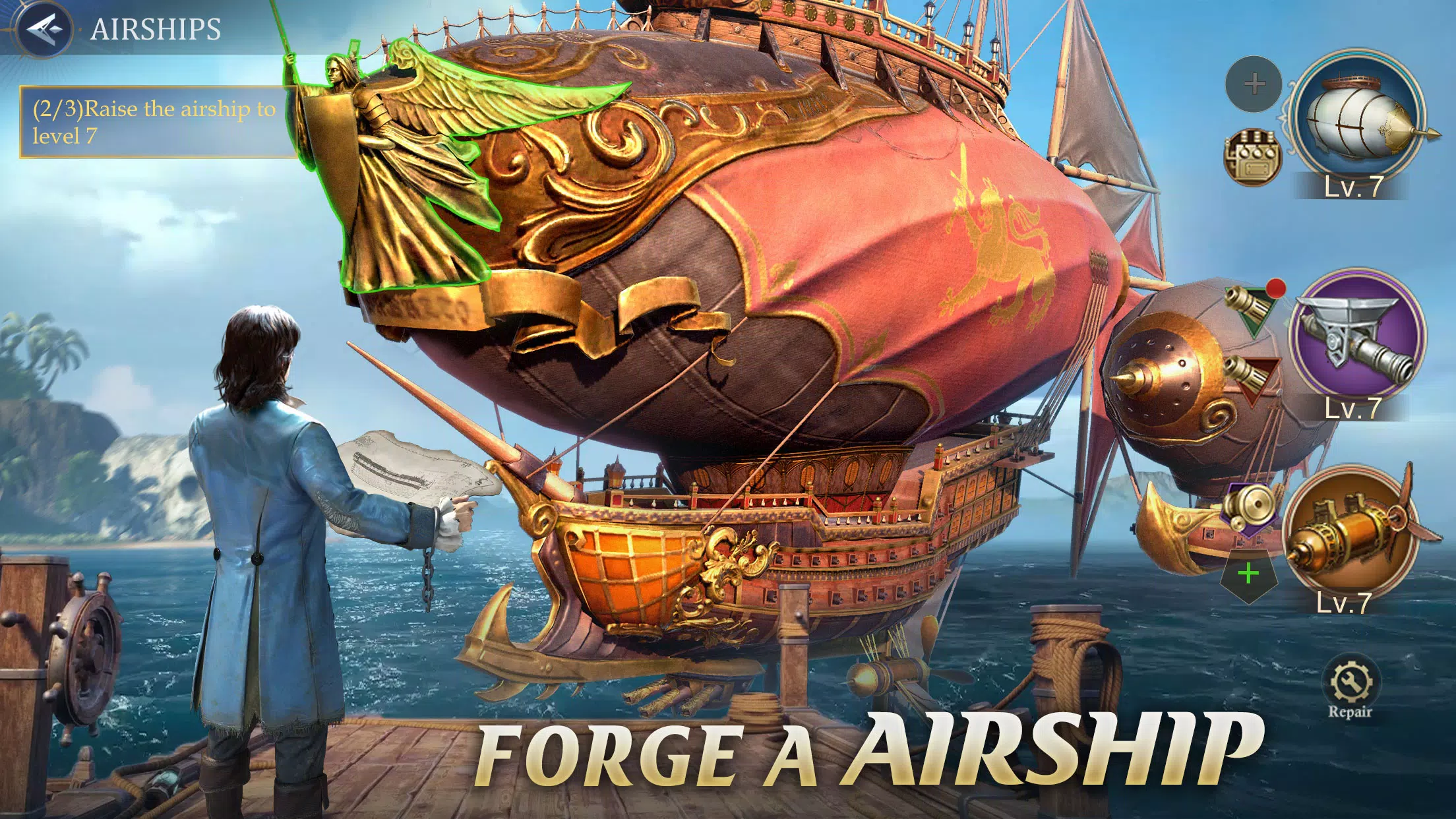 Guns of Glory: Lost Island 스크린샷 1