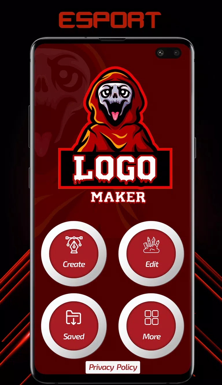 Esport Logo Maker -Logo Maker Captura de pantalla 0