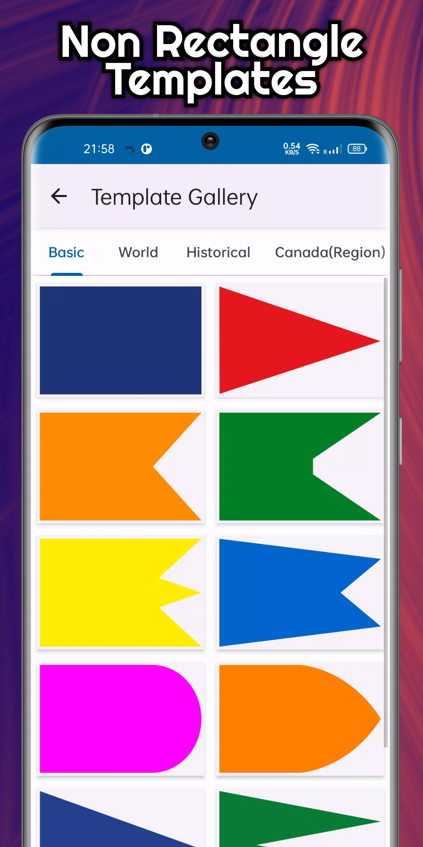 A+ Flag Maker Captura de pantalla 3