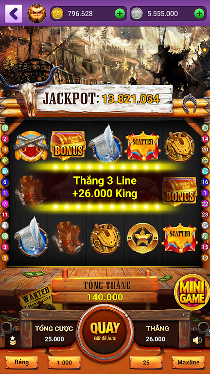 KingSlot - Cổng Game Giải Trí 스크린샷 3