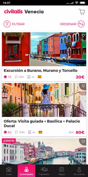 Venice Guide by Civitatis Captura de pantalla 1