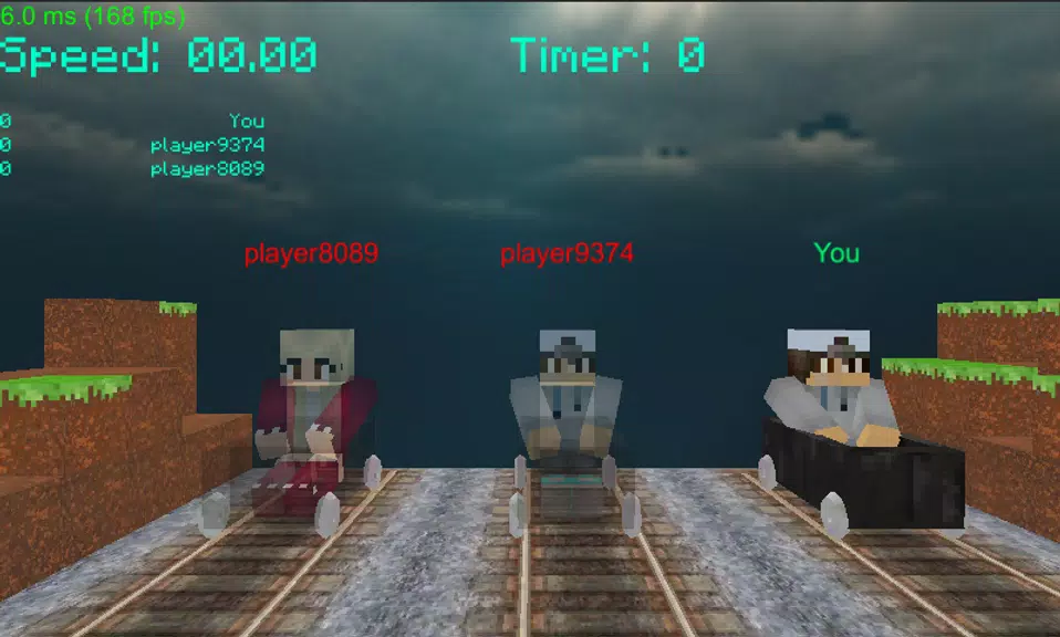 Minecart Race Adventures Captura de pantalla 3