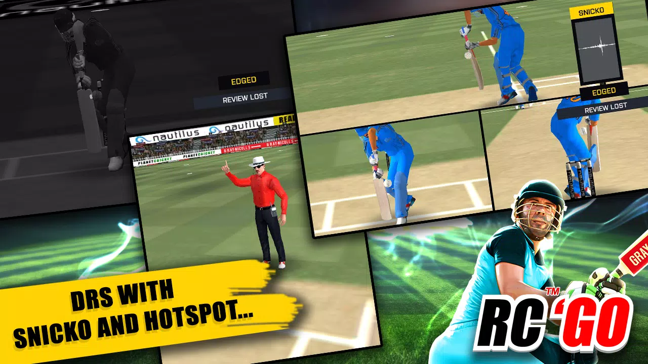 Real Cricket™ GO Capture d'écran 1