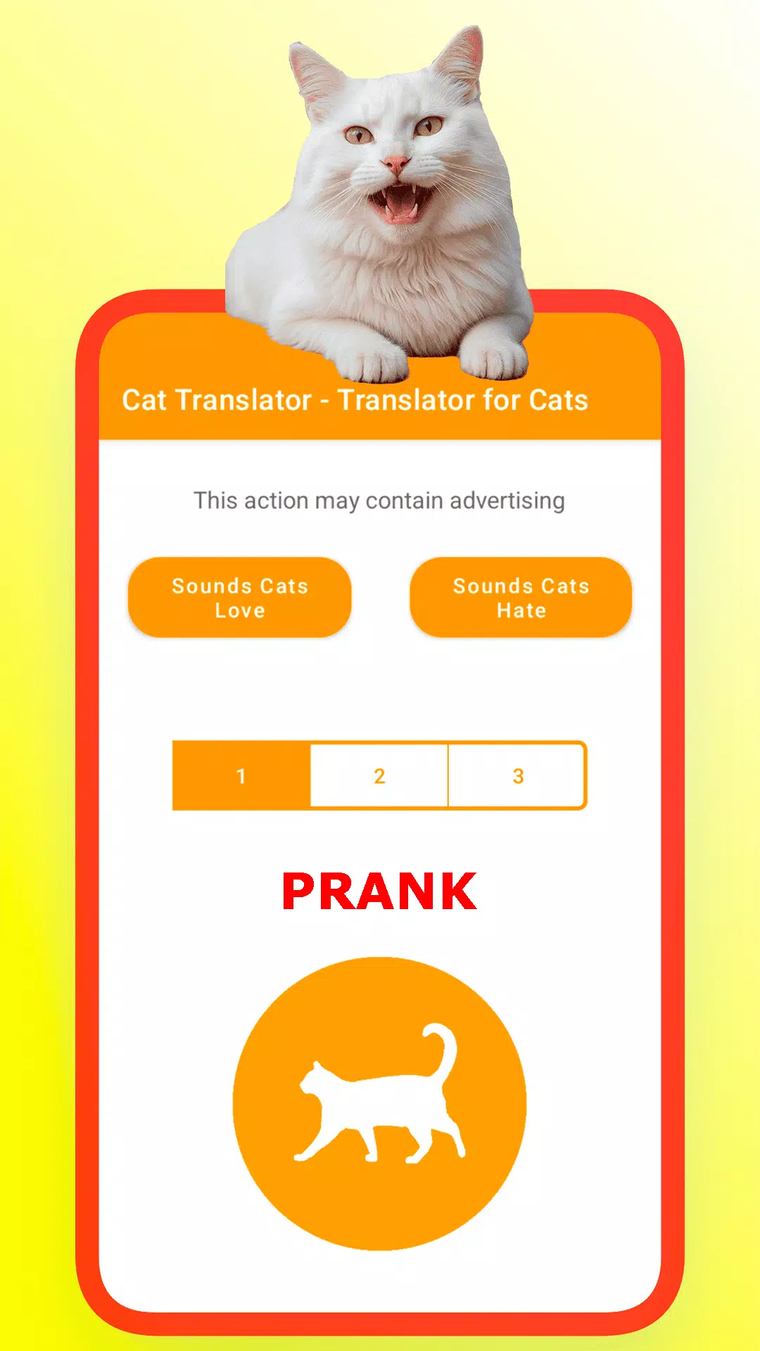 Translator for Cats Prank Captura de tela 3