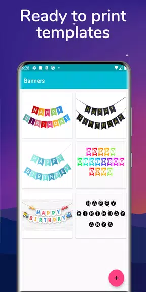Party Banner Bunting Maker 스크린샷 2