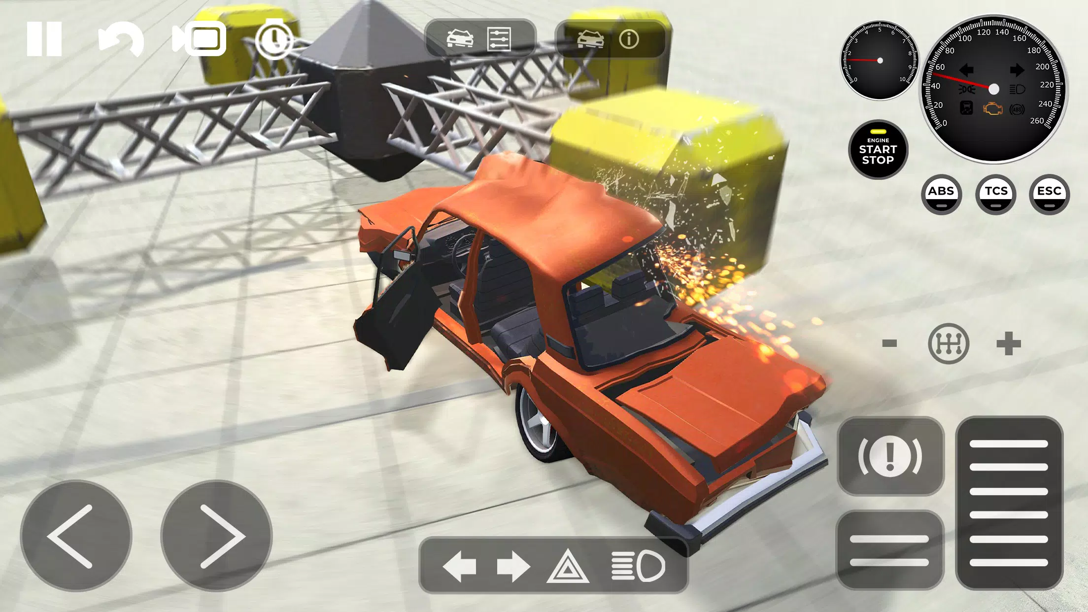 Beam Drive Crashes Original 3D Screenshot 2