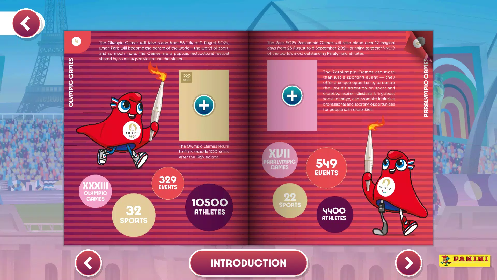 Paris 2024 Album by Panini 스크린샷 2