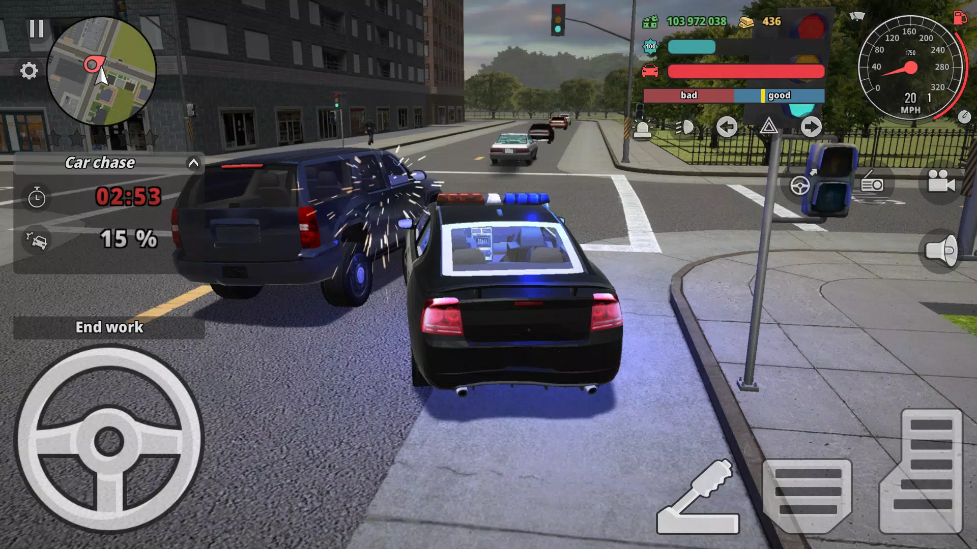 Police Cop Simulator. Gang War スクリーンショット 1