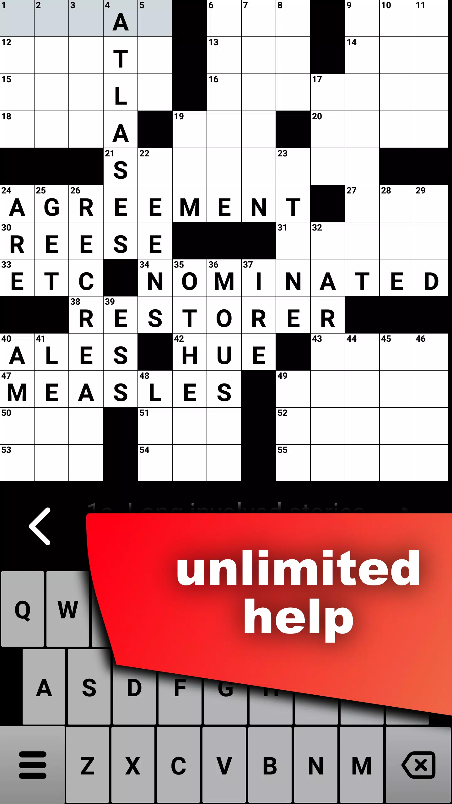 Crossword Puzzle 스크린샷 1