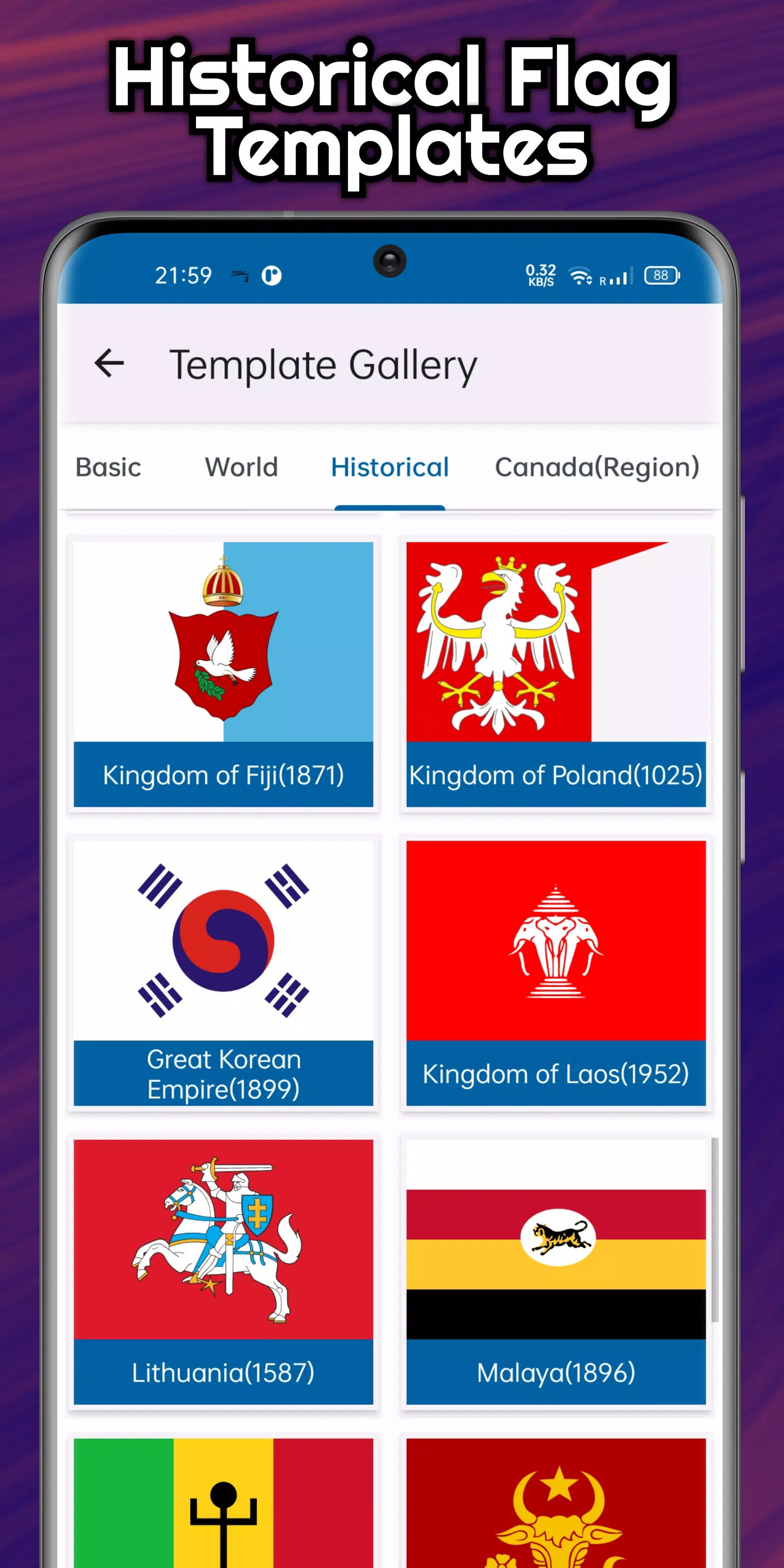A+ Flag Maker Captura de pantalla 1