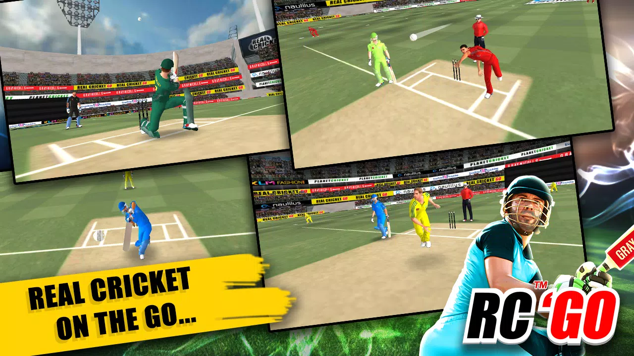 Real Cricket™ GO Capture d'écran 2