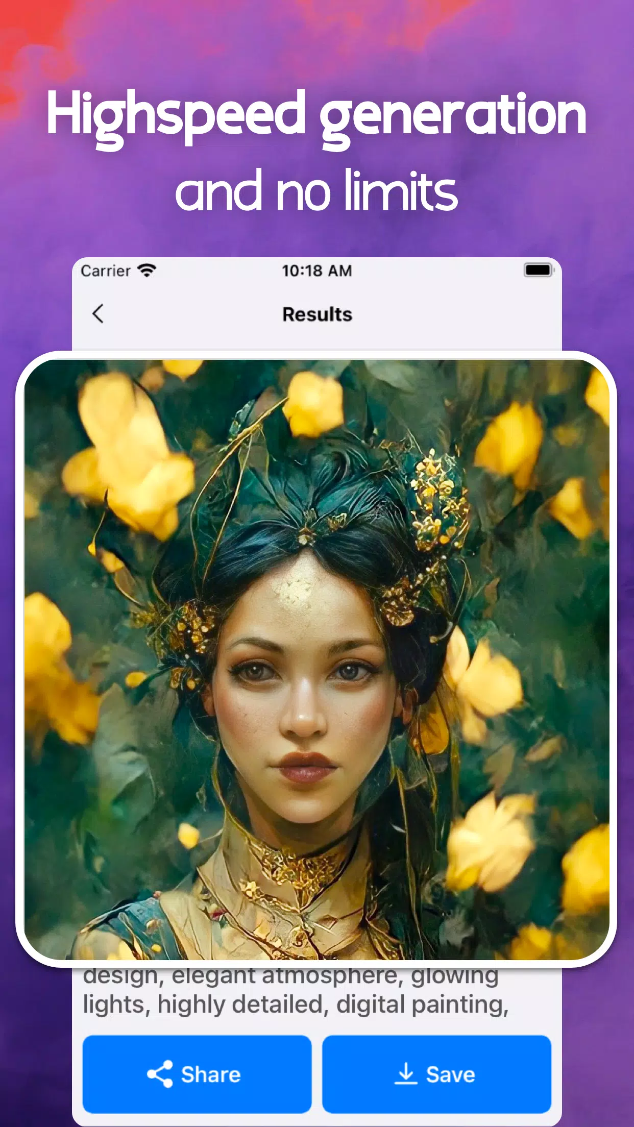 AI Generated Art Generator Captura de tela 3