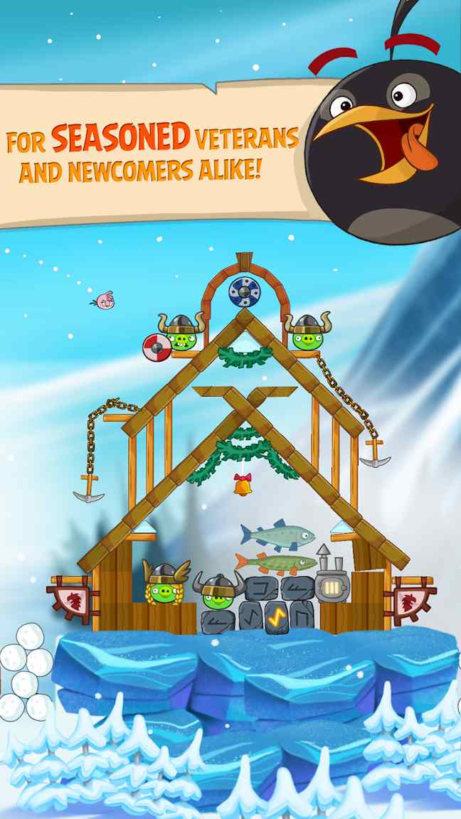 Angry Birds Seasons スクリーンショット 1