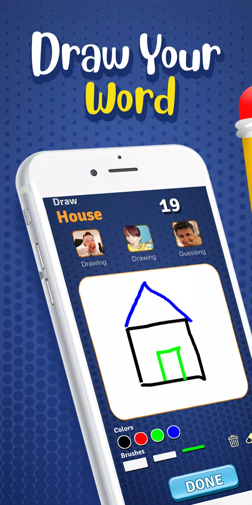 Draw With Friends Multiplayer Captura de tela 0