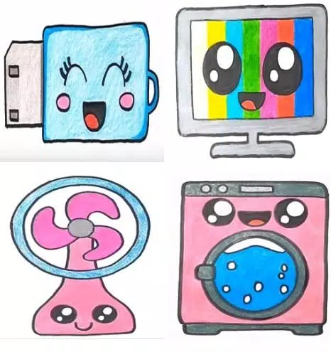 How To Draw Cute Things Скриншот 3