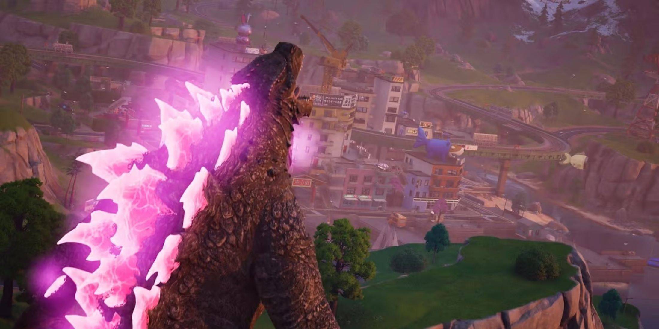 Les pouvoirs de Godzilla dans Fortnite dévoilés en avance