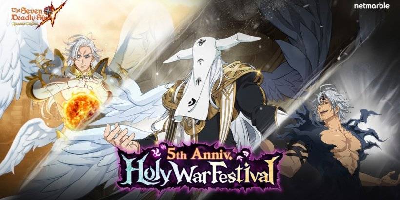 《七大罪：Grand Cross》五周年庆典开启圣战活动