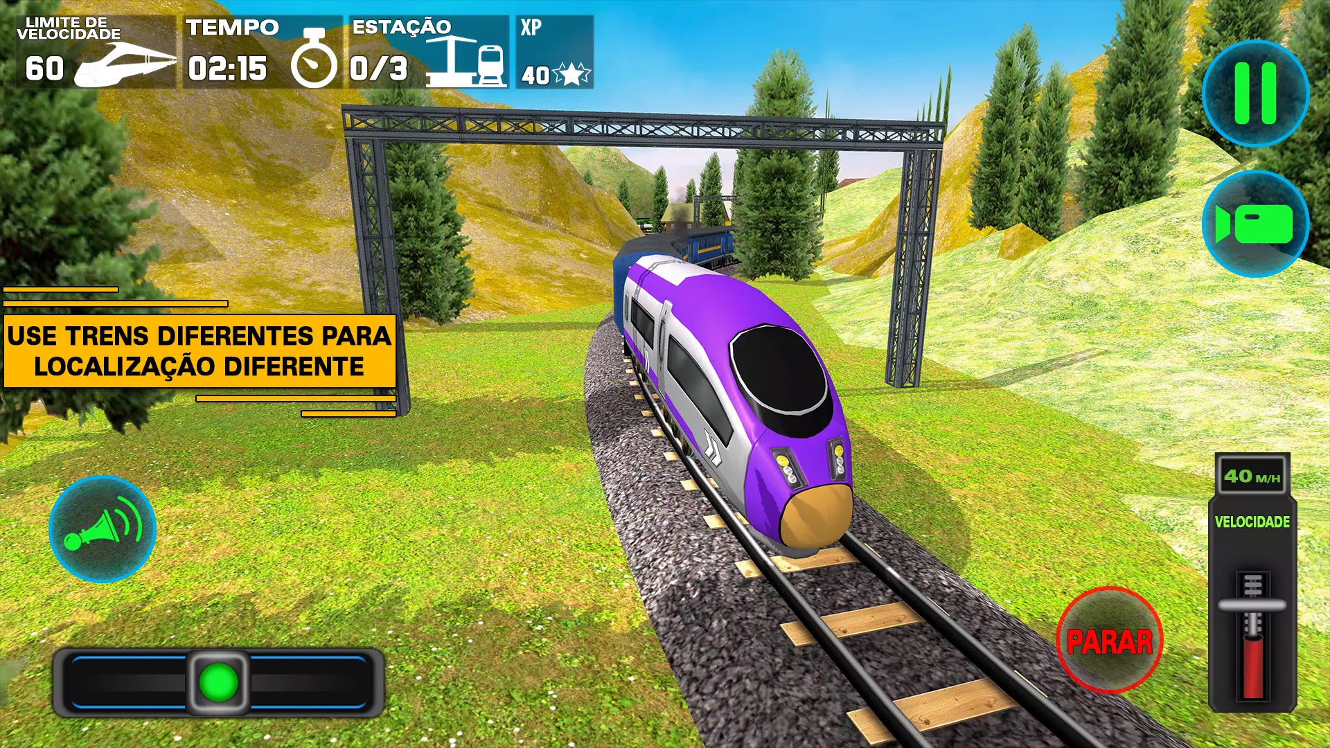 Simulador Trem do Brasil Captura de tela 2