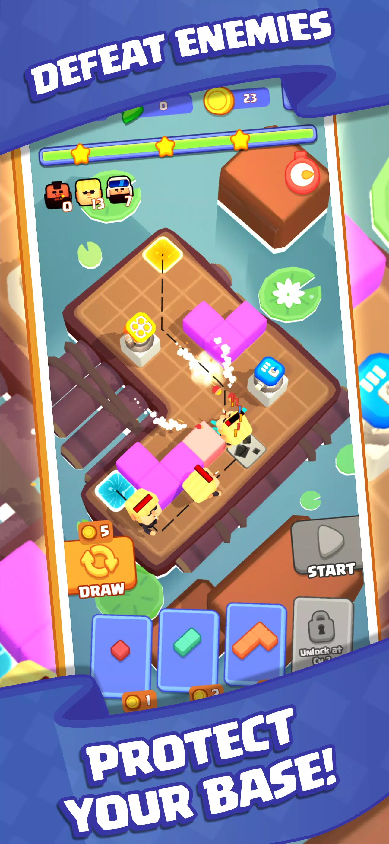 Block Blast: Tower Defense Capture d'écran 1