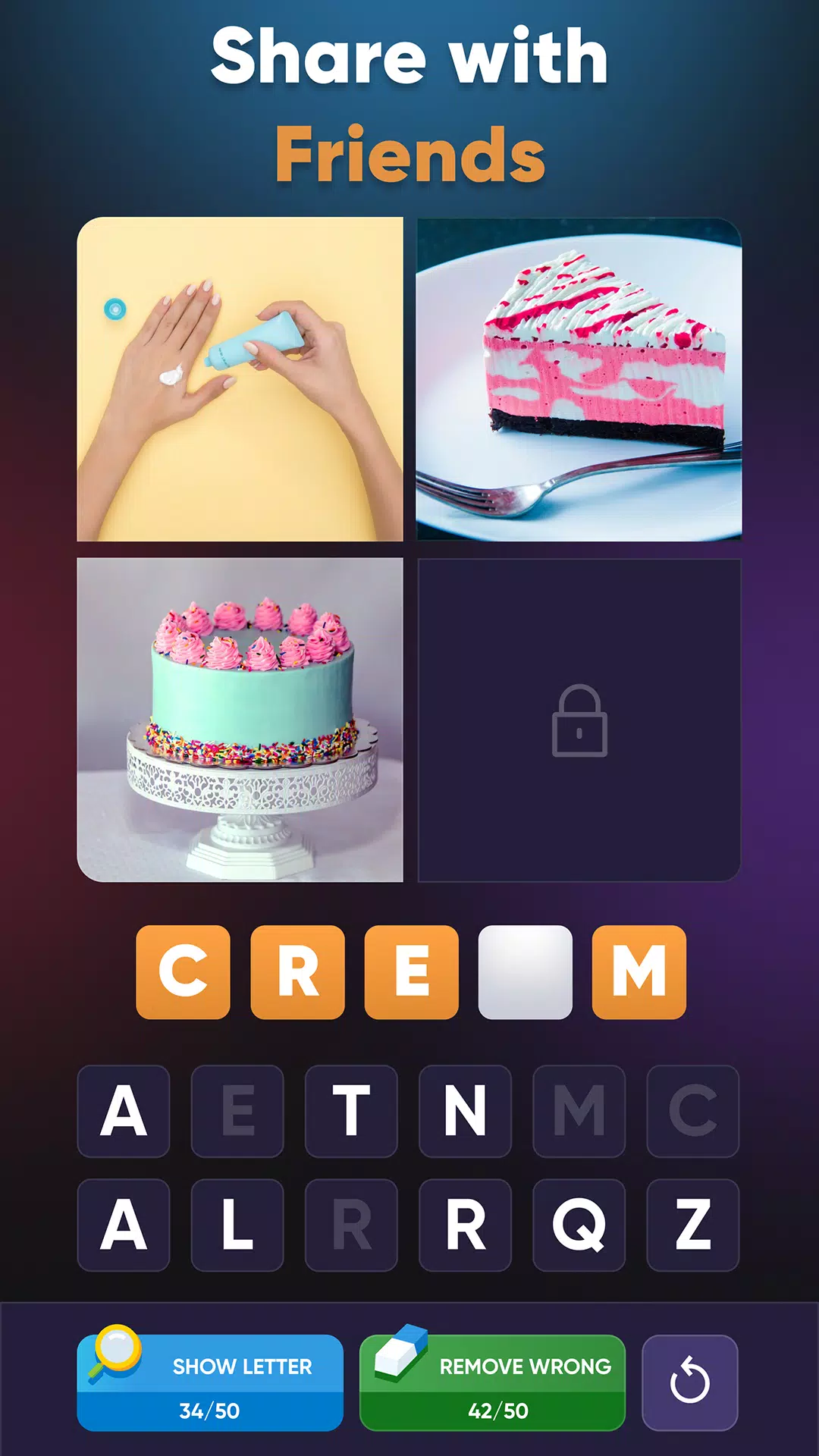 4 Pics Association Word Puzzle應用截圖第2張