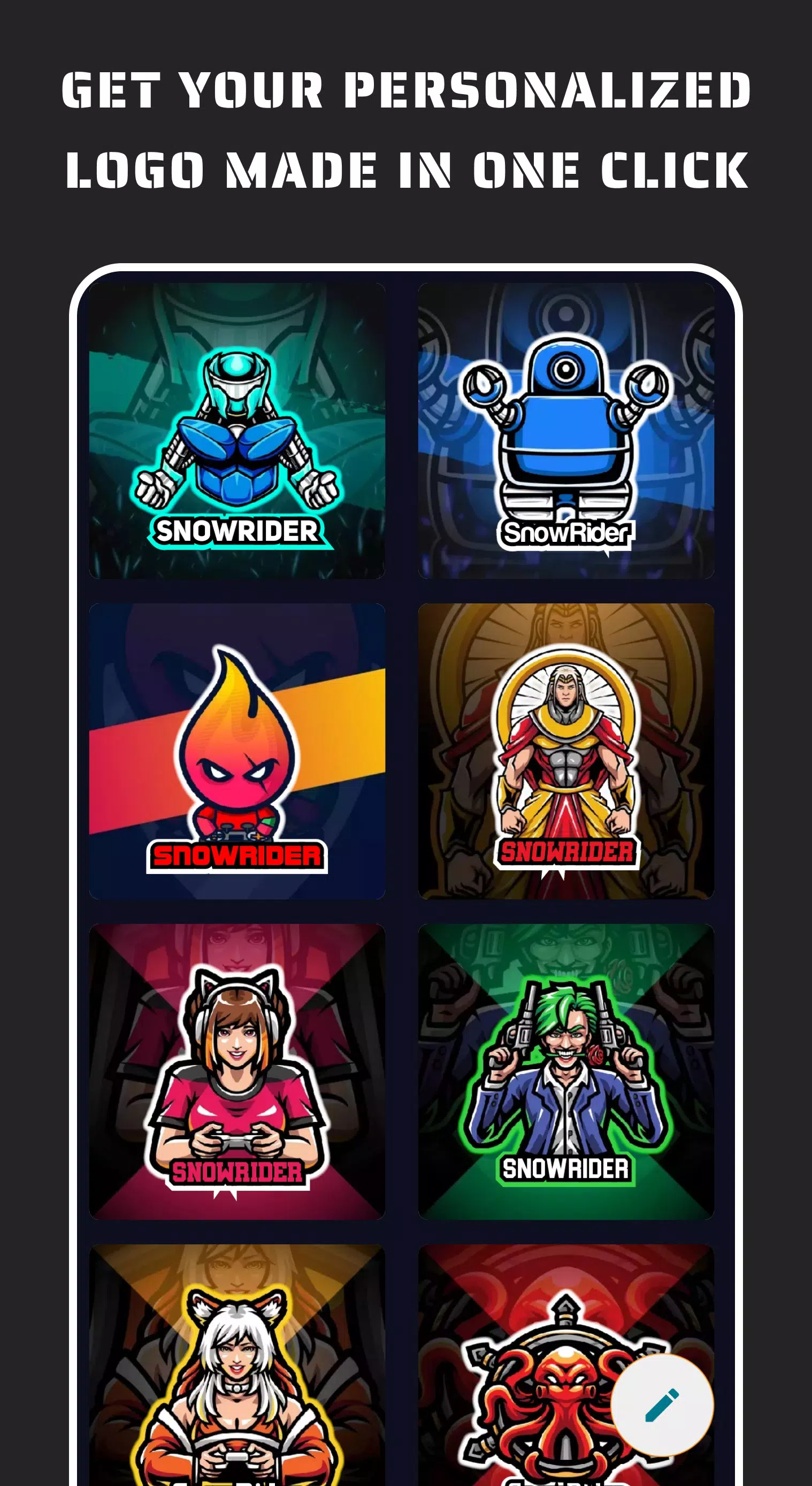 Esportify: Gaming Logo Maker スクリーンショット 0