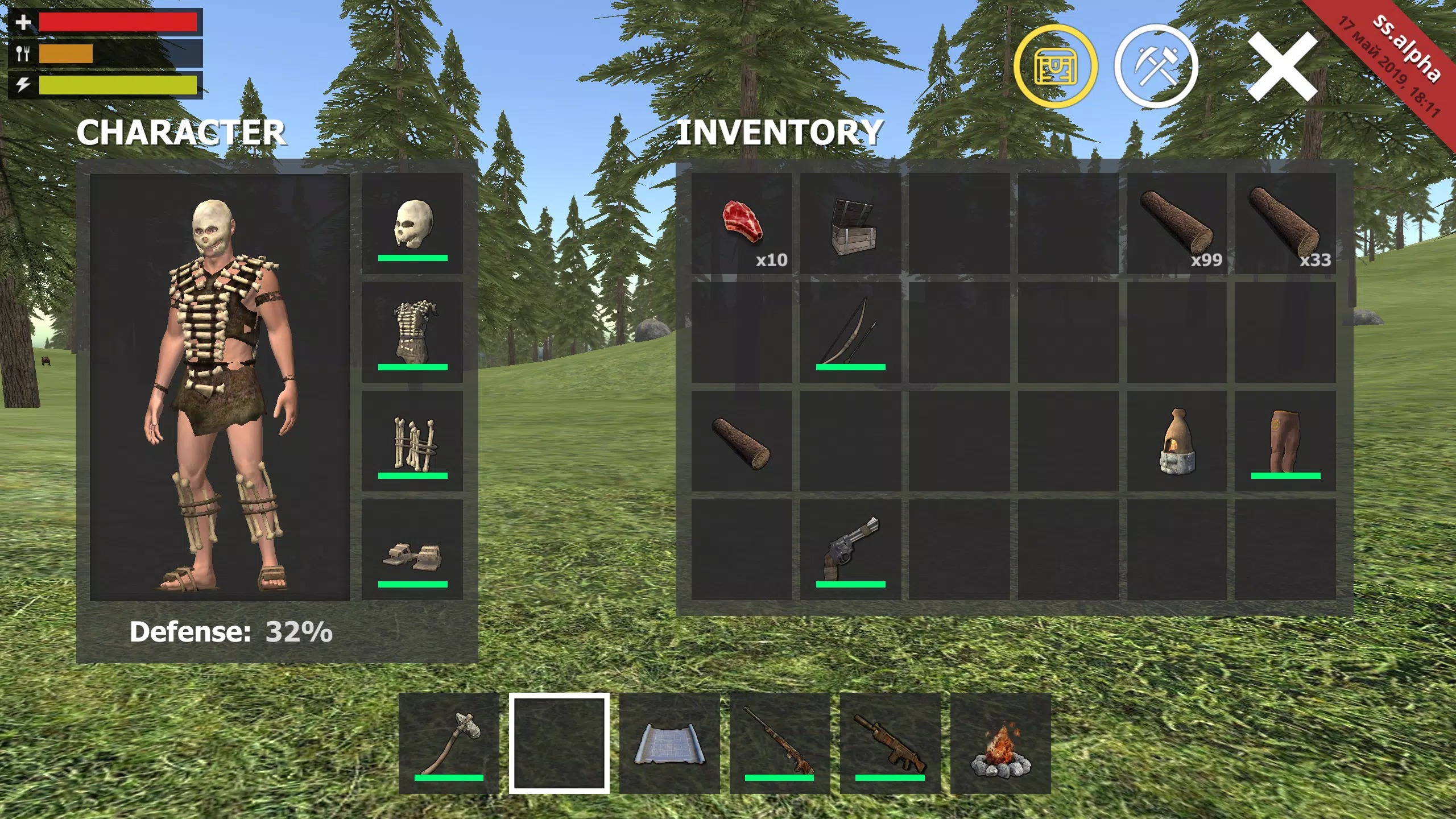 Survival Simulator Captura de tela 2