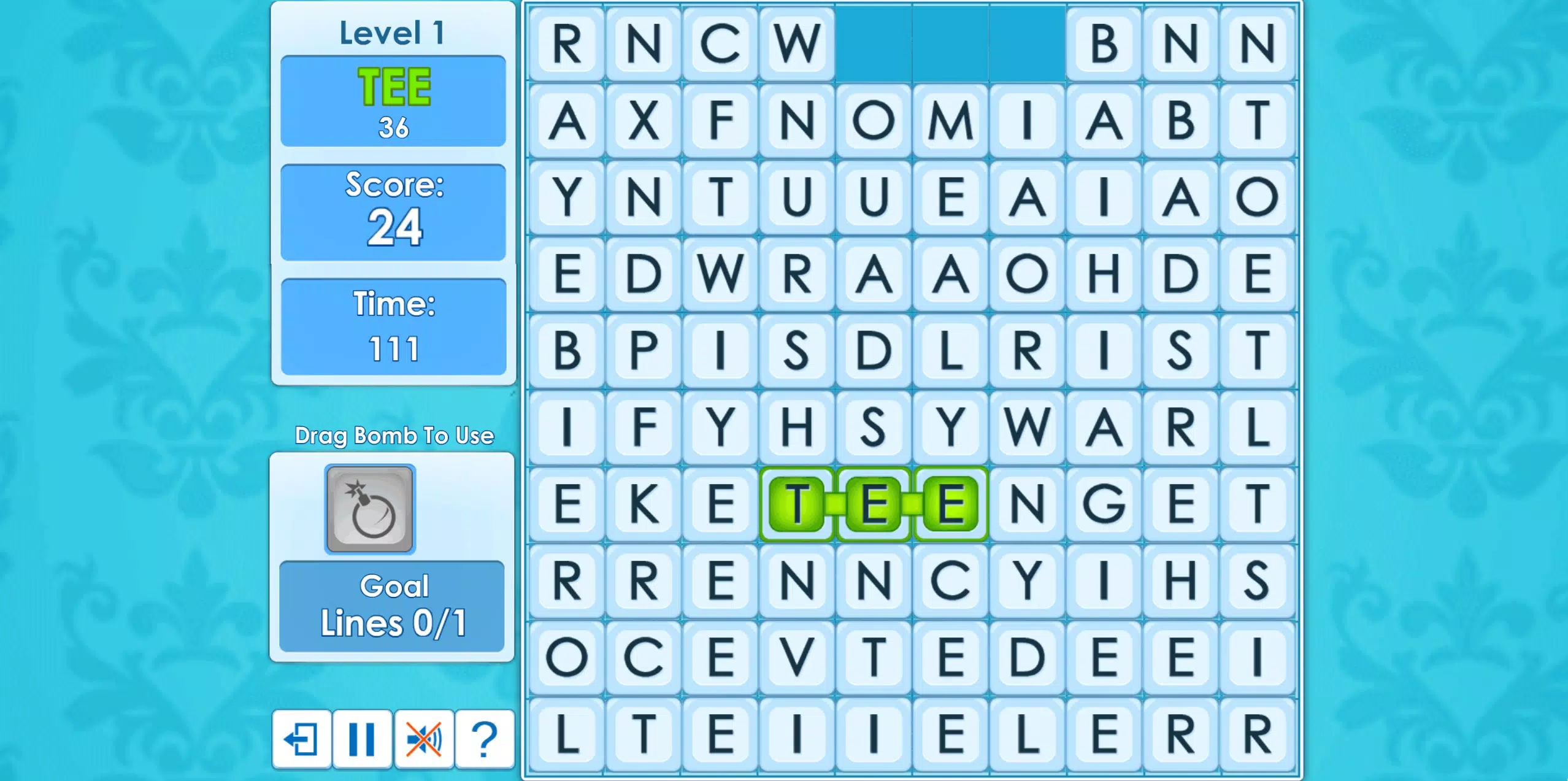 Classic Word Wipe應用截圖第2張
