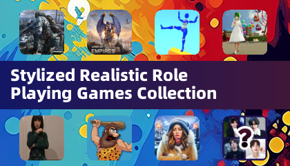 Coleção de Jogos de RPG Estilizados e Realistas