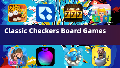 Classic Checkers Board Games